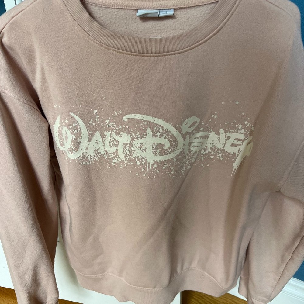 DISNEY Pink Crewneck